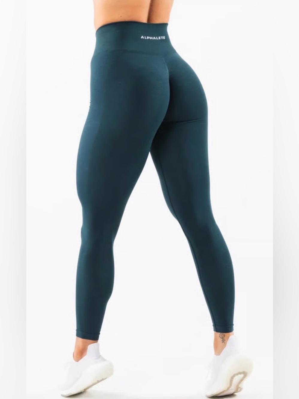 Alphalete Amplify Teal Active Leggings XXL